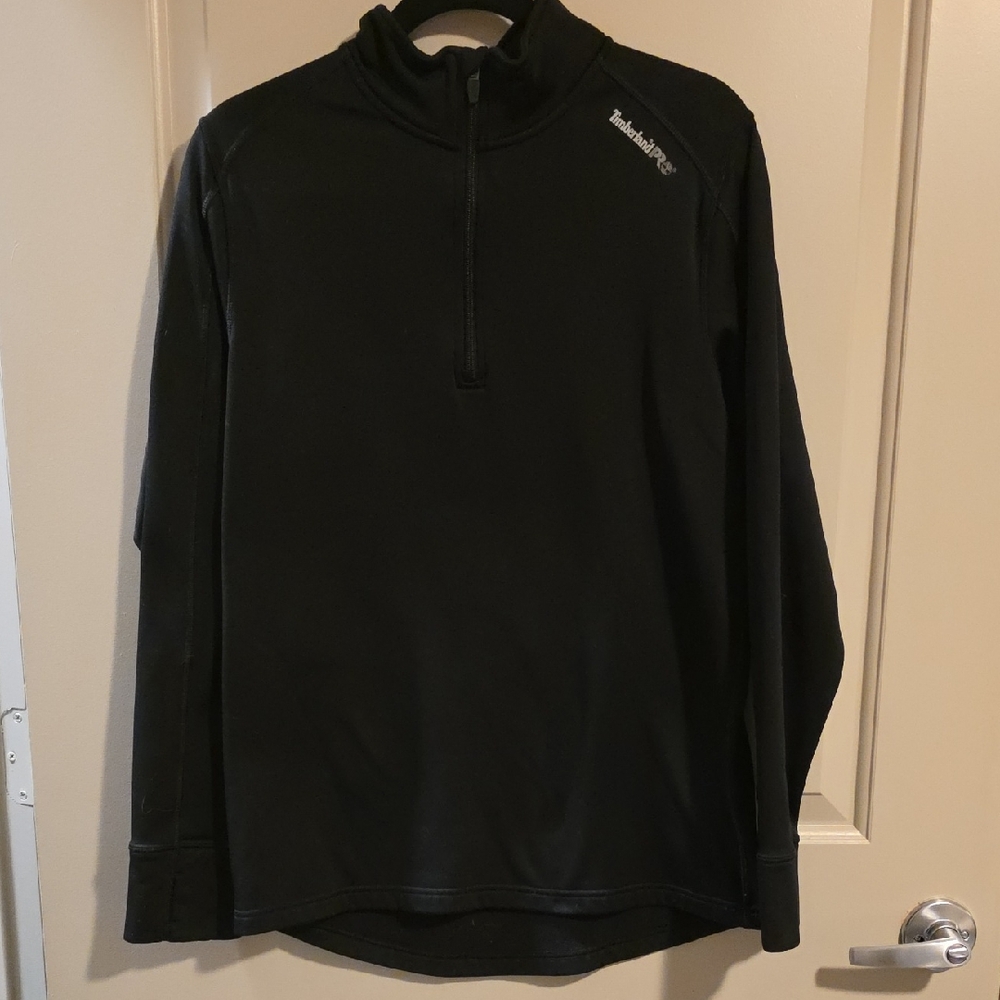 Timberland PRO Black Understory Zip Up Fleece Sweatshirt